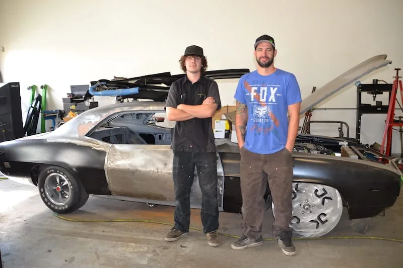 1969 Firebird resto-mod build, finished exterior